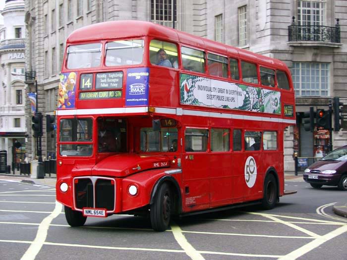 London Red Tourist Bus